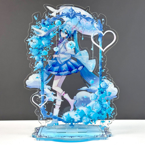 初音未来二次元动漫周边 亚克力立牌F miku桌面摆件 045