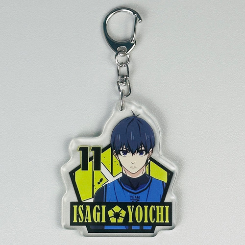 洁世一周边蓝色监狱亚克力钥匙扣挂饰蓝锁书包挂件蓝色禁区谷子