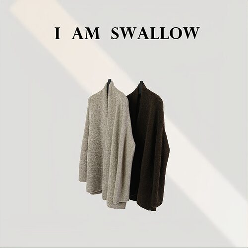 【A/M Swallow】牦牛绒羊毛圈圈纱长款开衫W-1523#6772