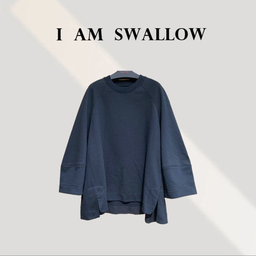 【A/M Swallow】阔版八分袖卫衣R-5007T