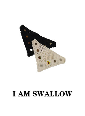 【A/M Swallow】三角手钩披肩/头巾/腰巾W-1613#1818