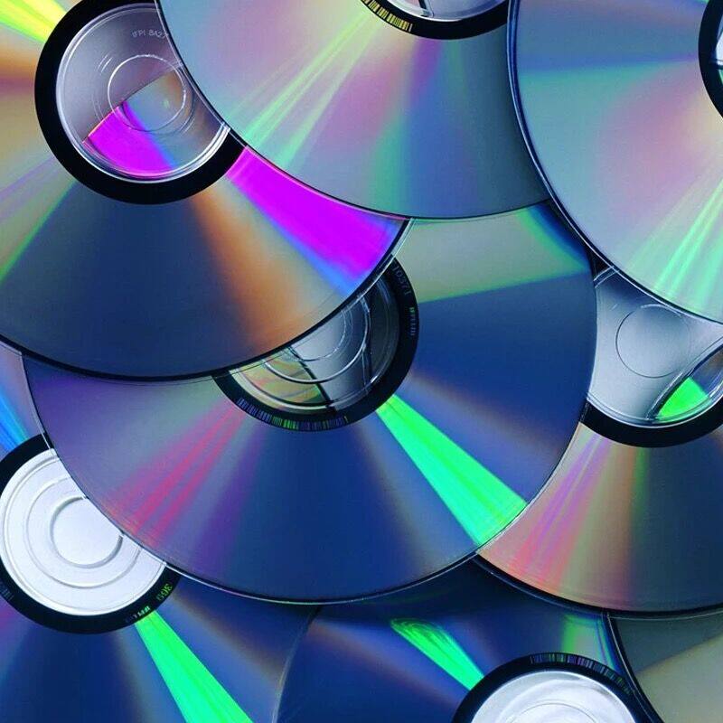 刻废碟片坏光盘 废光盘闲置CD/DVD装饰光碟光盘 吓鸟驱鸟光盘光碟