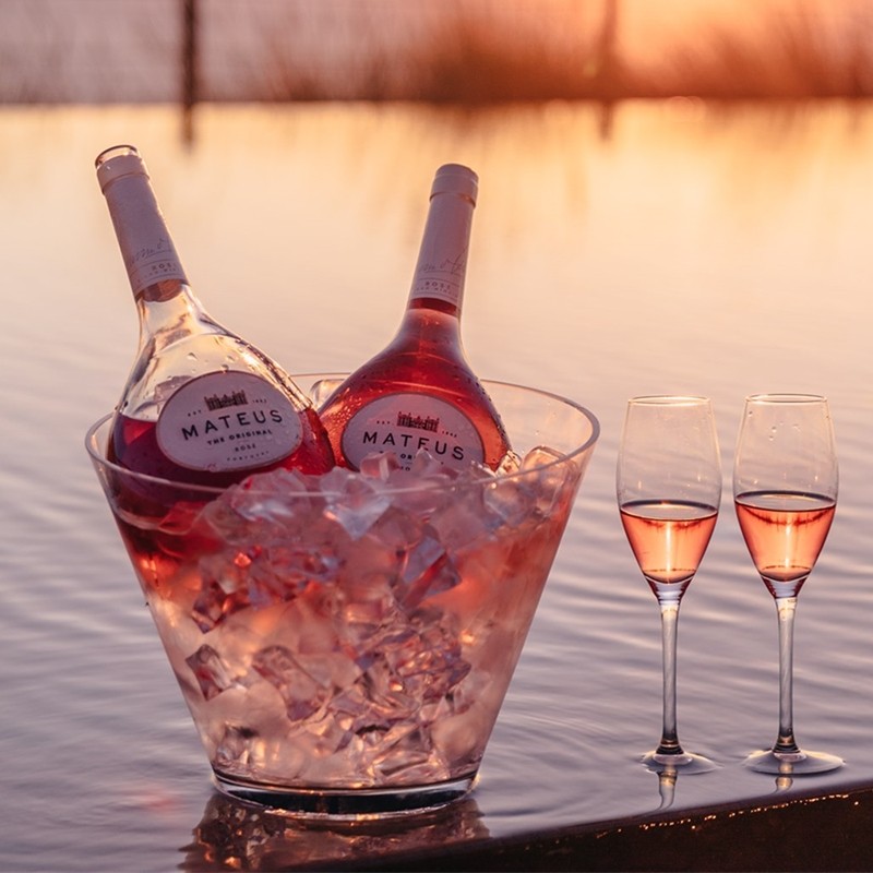 风靡全球的口粮酒#葡萄牙进口玛天露mateus桃红葡萄酒女士红酒