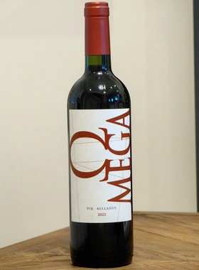 少量！智利膜拜酒庄Vik Millahue Omega维克欧米加干红 葡萄窖主