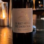 法国名庄力关庄园Medoc 2014年份 香草椰子 Lagrange干红葡萄窖主