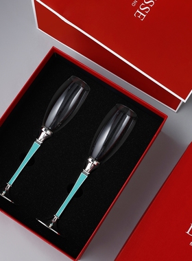 已停产|设计师款纯手工DEESSE方杆红酒杯香槟杯结婚礼物 葡萄窖主