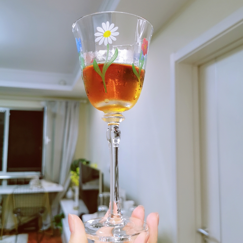 60年代复古水晶杯香槟杯红酒杯
