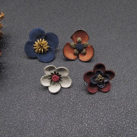 原创设计简约中古个性独特胸花