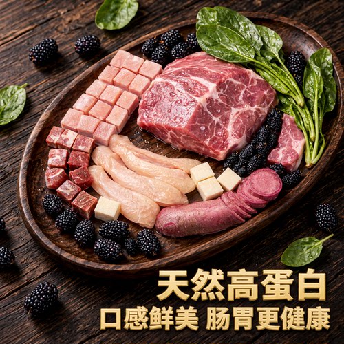 帕特果蔬系列猫粮2kg兔肉牛肉