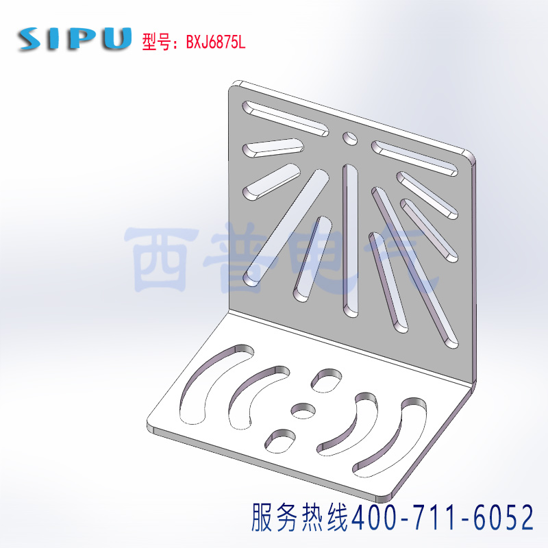 工业相机转接板3D模型视觉支架