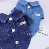 夏天 薄款 宠物泰迪比熊博美约克夏小狗狗衣服衬衫 雪纳瑞小型犬夏季