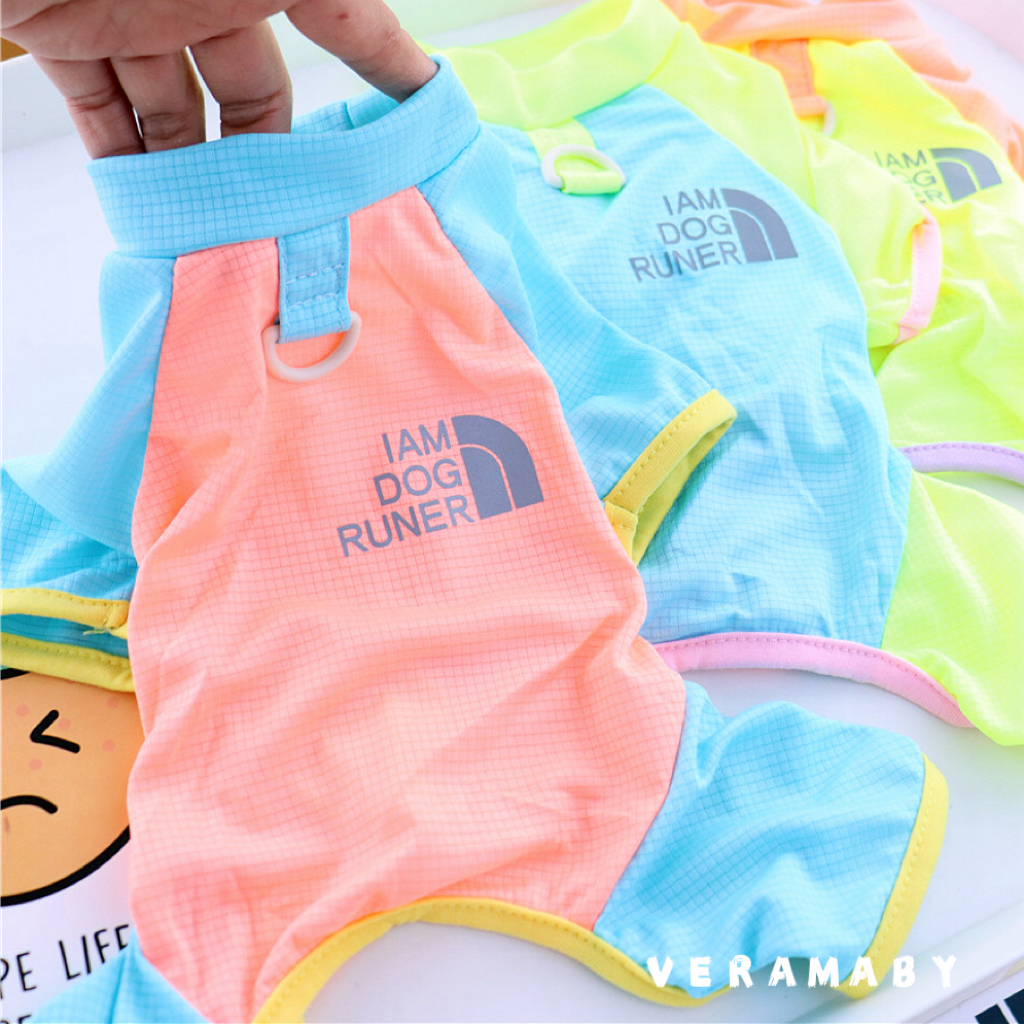 宠物泰迪比熊小狗狗夏天衣服四脚狗狗防尘裤冰丝凉凉衣防掉毛薄款