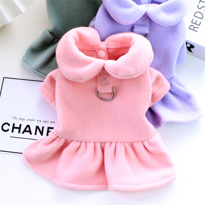 宠物公主裙子泰迪比熊秋冬款