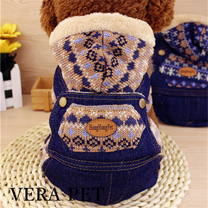 宠物四脚棉衣泰迪狗狗衣服冬装