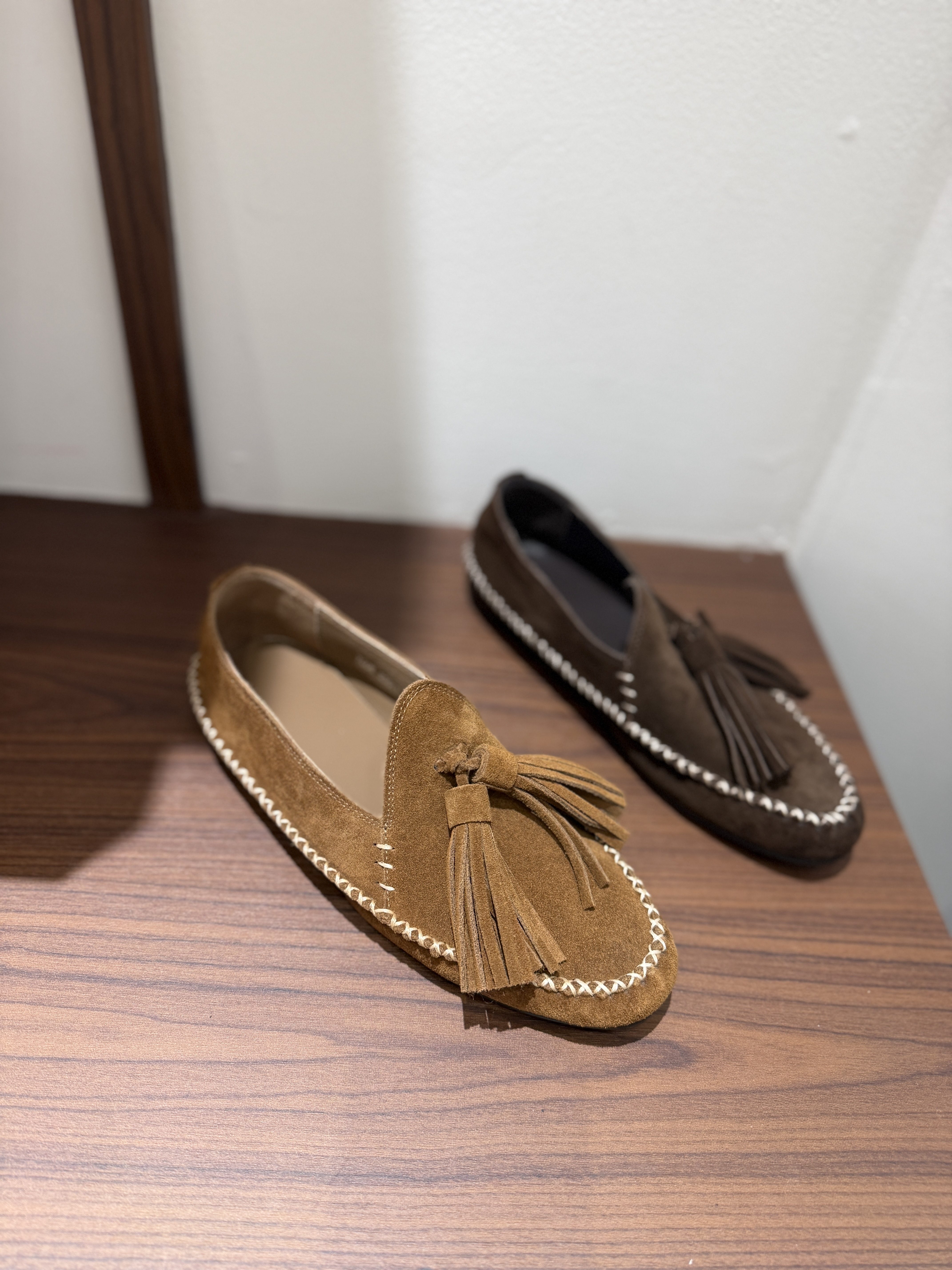 2026新款豆豆鞋女一脚蹬软底乐福鞋懒人单鞋复古流苏休闲平底鞋,女鞋,乐福鞋（豆豆鞋）,淘宝优惠券,粉丝福利购,淘宝优惠卷