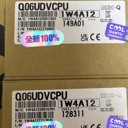 议价三菱Q06UDVCPU，型号1W4A12，2025年可维修