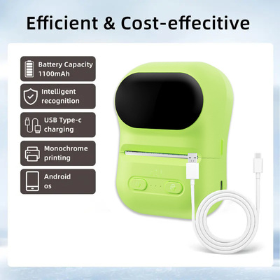 Multi functional portable thermal printer for label printing