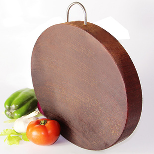 铁木菜板 实木砧板正宗越南蚬木切菜板抗菌案板刀板整木圆形包邮