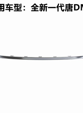 适用于比亚迪21款全新一代唐DM前保险杠下本体装饰条车头电镀亮条