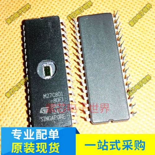 全新原装 M27C801-80F1 存储器芯片DIP-32 装电梯门板维修专用芯
