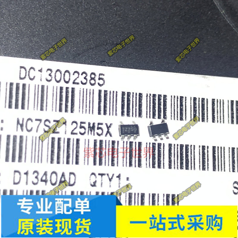 NC7SZ125M5X 丝印7Z25D RT9179GB 丝印XA=  SOT23-5全新原装 - 实物图
