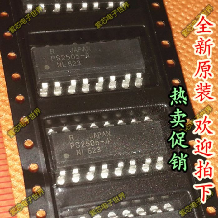 贴片光耦 PS2505-4 PS2505L-4 光电耦合器IC芯片 SMD-16脚 可直拍