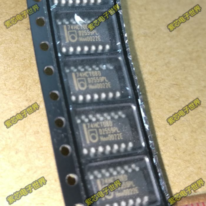 全新原装 74HCT08D SOP-14 四2输入与门 SOP  全新原装正品