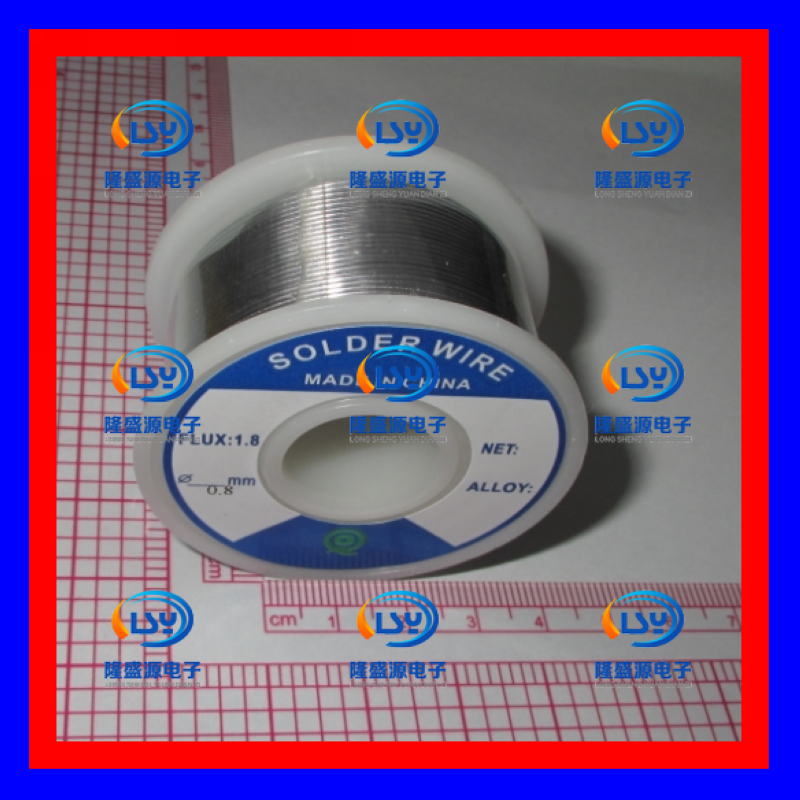全新正品 焊锡丝 0.8MM精细焊锡丝 活性焊锡丝100克 直拍
