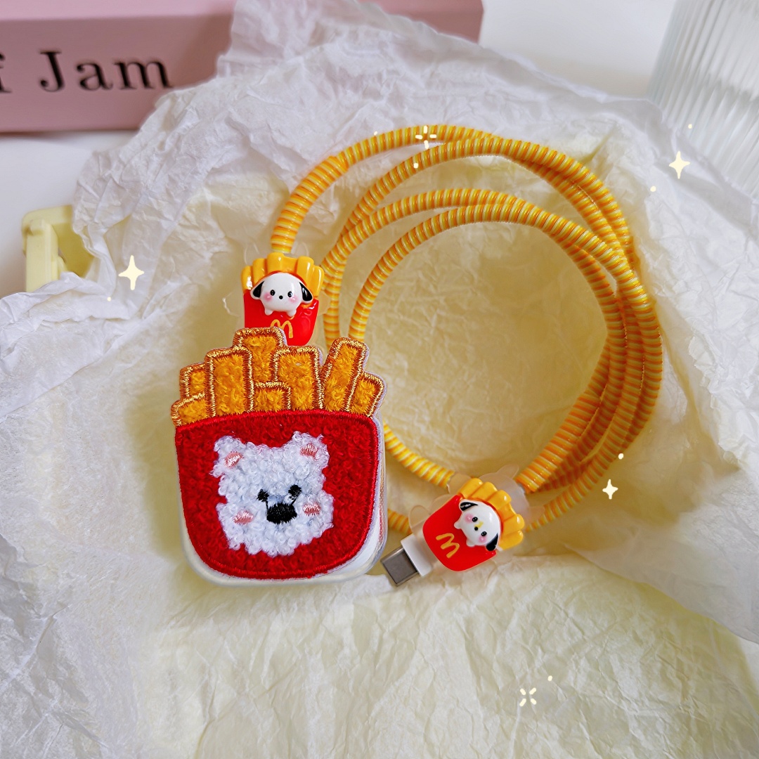 数据线保护套40w/20w适用苹果15手机快充iphone16promax13壳17/14