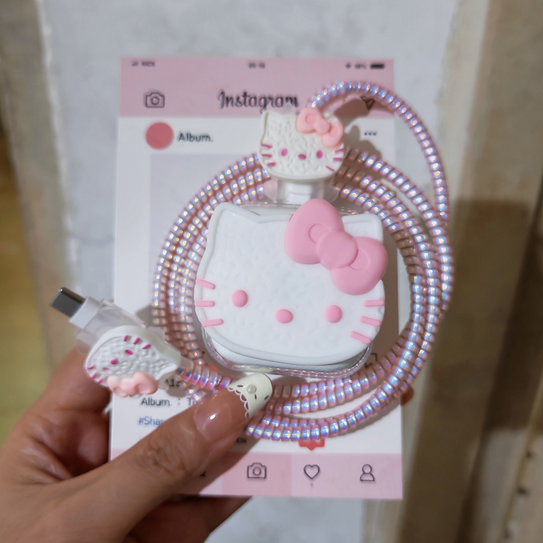 数据线保护套40w适用苹果15手机快充iphone16promax13壳充电器17