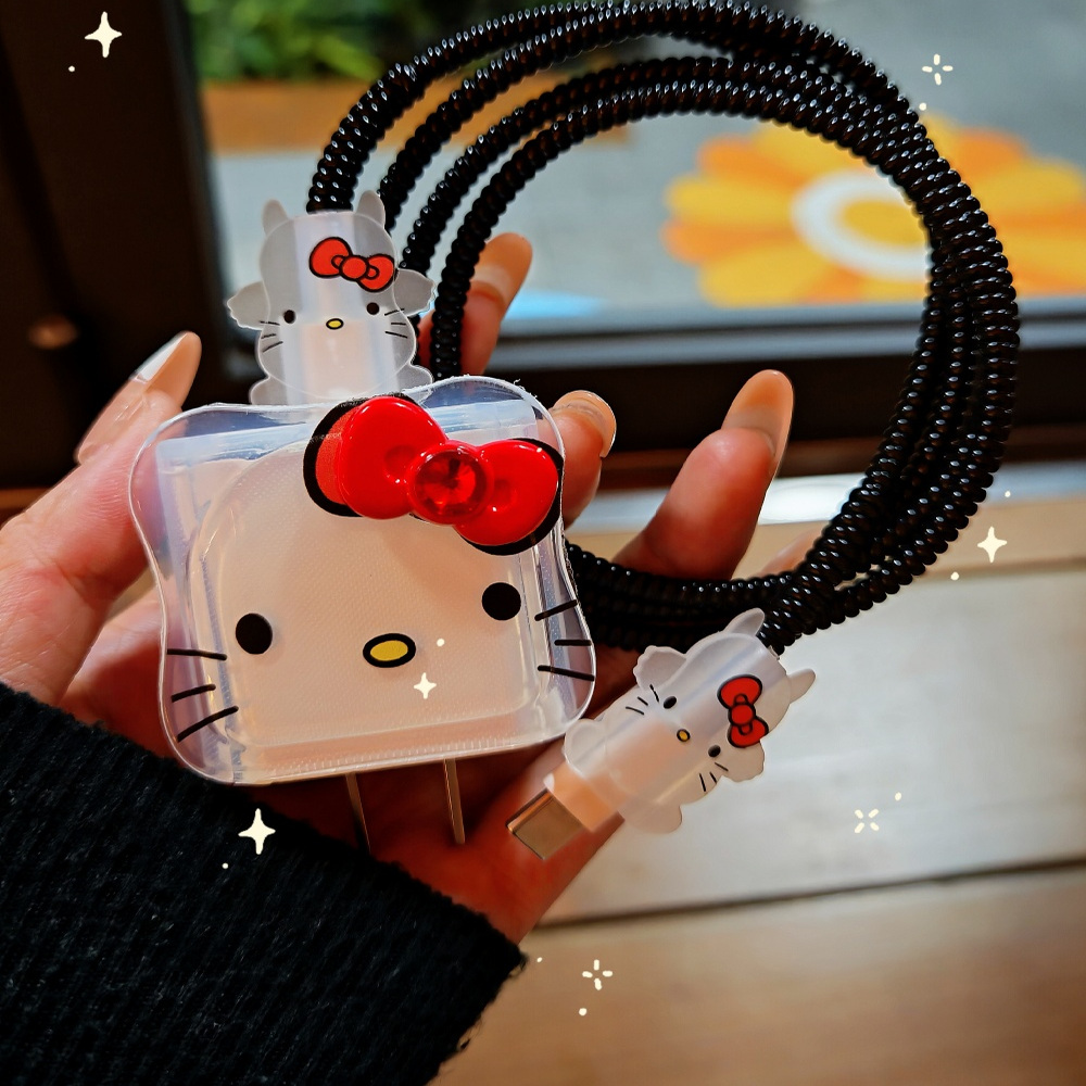 数据线保护套20w适用苹果15手机快充iphone16promax13壳充电器14