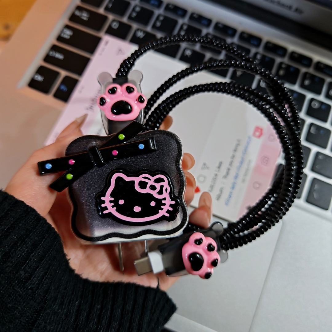 数据线保护套20w适用苹果15手机快充iphone16promax13壳充电器14