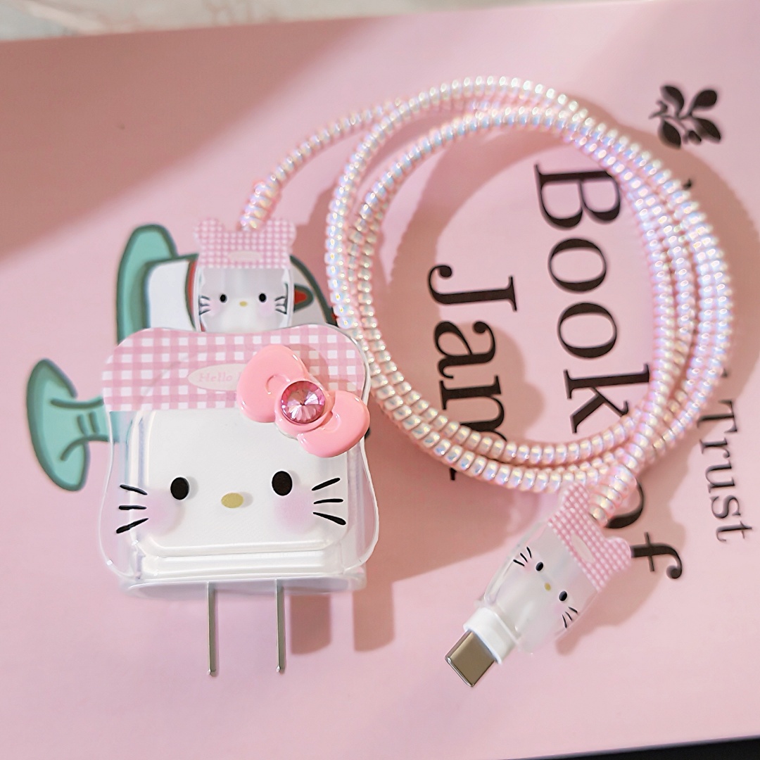 数据线保护套20w适用苹果15手机快充iphone16promax13壳充电器14