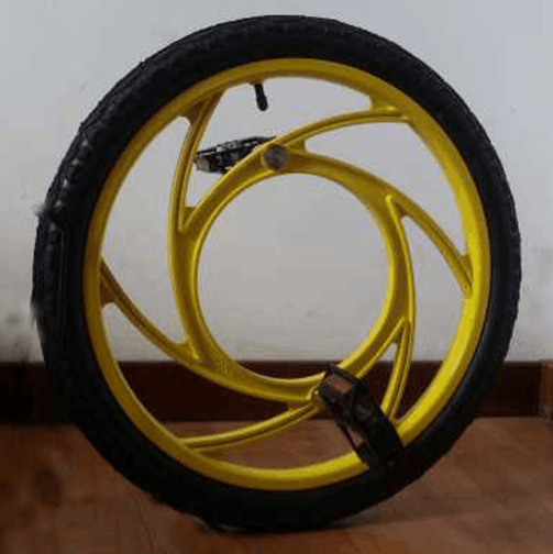 Knight Wheelbarrow-Temperament Aluminum Alloy Professional Wheelbarrow Adult Children's Balanced Bicycle Course