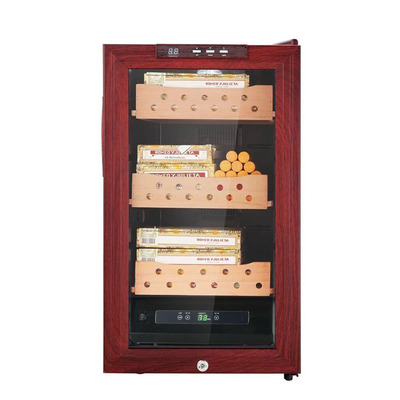 盛耐SHENGNA恒温恒湿雪茄保湿柜JC-48BFW雪茄柜雪松层架小电子柜
