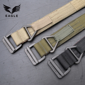 美国进口 战术腰带男户外军迷配饰黑鹰垂降尼龙内皮带 EAGLE军版
