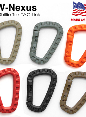 美国制造进口ITW TAC轻量化户外战术登山装备快挂扣挂环D扣水壶扣