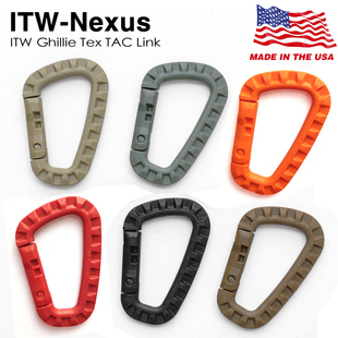 美国制造进口ITW 备快挂扣挂环D扣水壶扣 TAC轻量化户外战术登山装