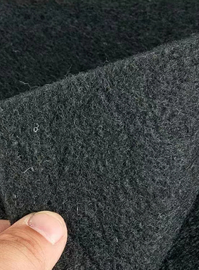 黑色纤维空气过滤棉除尘耐高温净化防尘棉净水鱼缸无纺布过滤棉