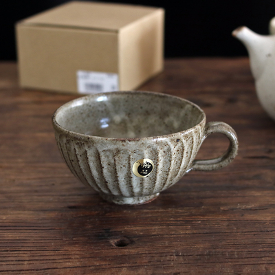 日本原装进口手作陶瓷复古咖啡杯