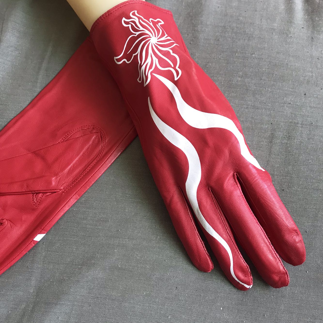 出口外贸品质新款无内衬时髦手套