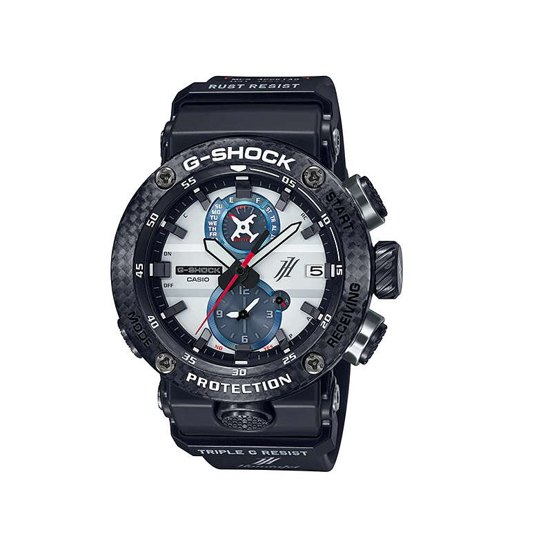 卡西欧本田飞机联名款手表gwr-b1000hj-1a 太阳能电波蓝牙男表