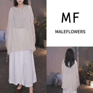 文艺复古灯笼袖 86A26119 衬衫 百搭上衣早春新款 宽松时尚 东倪MF