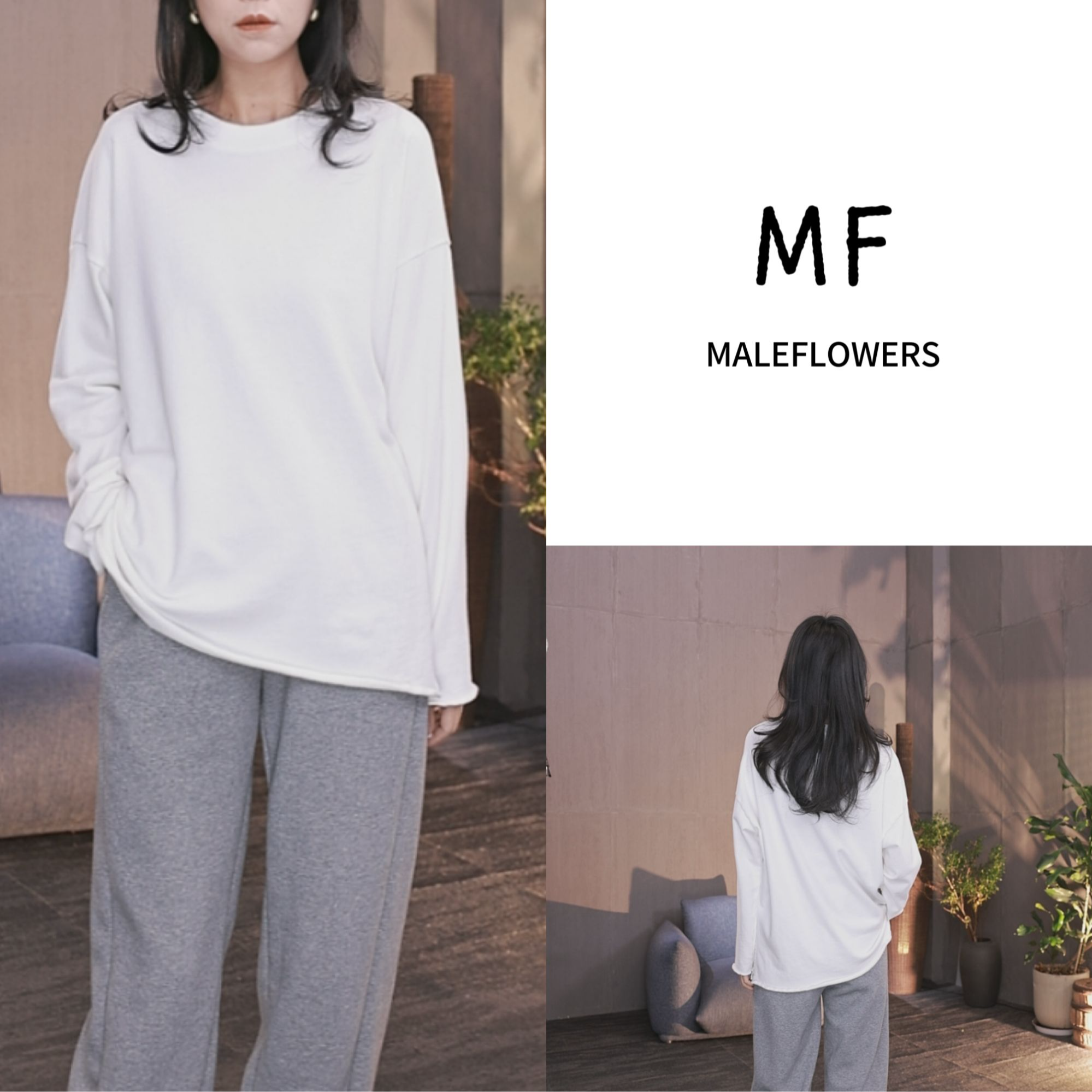 MALEFLOWERS/马伦威斯其他圆领