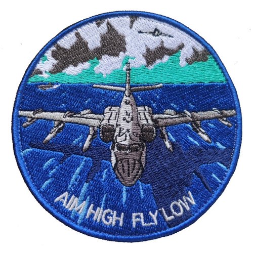 边境计划firefly h6k轰6主题系列户外登山军迷魔术贴肩章臂章贴章