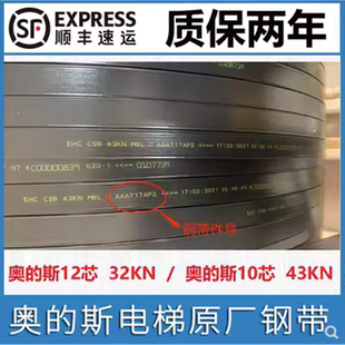奥的斯钢带电梯配件钢带轮原厂布鲁格AAA717AM2AP2X1AJ2AD1全新