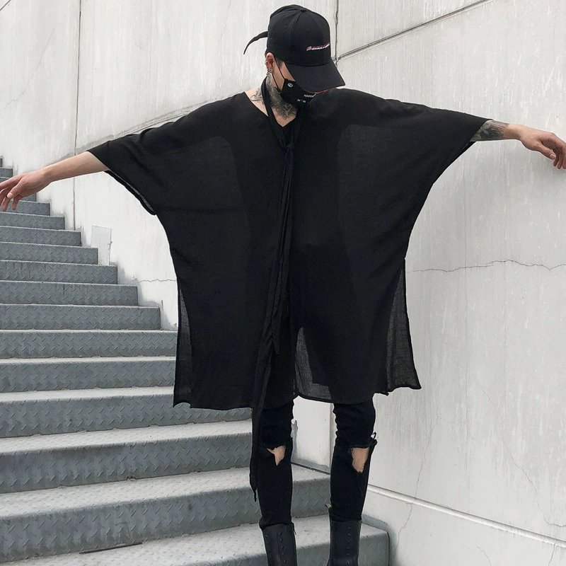 山本风暗黑系夏季圆领T恤