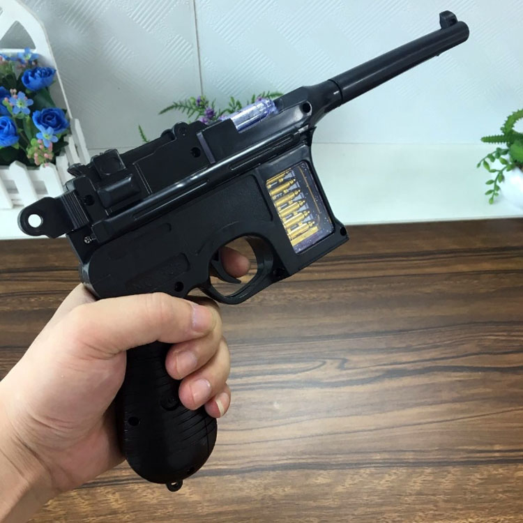 儿童电动玩具枪传统王八盒子枪