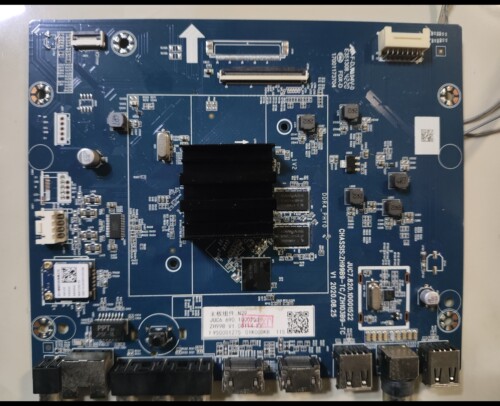 维修长虹65A6U 65JD700 ZH99B-V1 820.10001522 ZH99B9 60针emmc