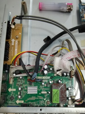 维修三洋42CE536LED主板T.MS18VG.72B UB9Z 屏T420HVD01-V4